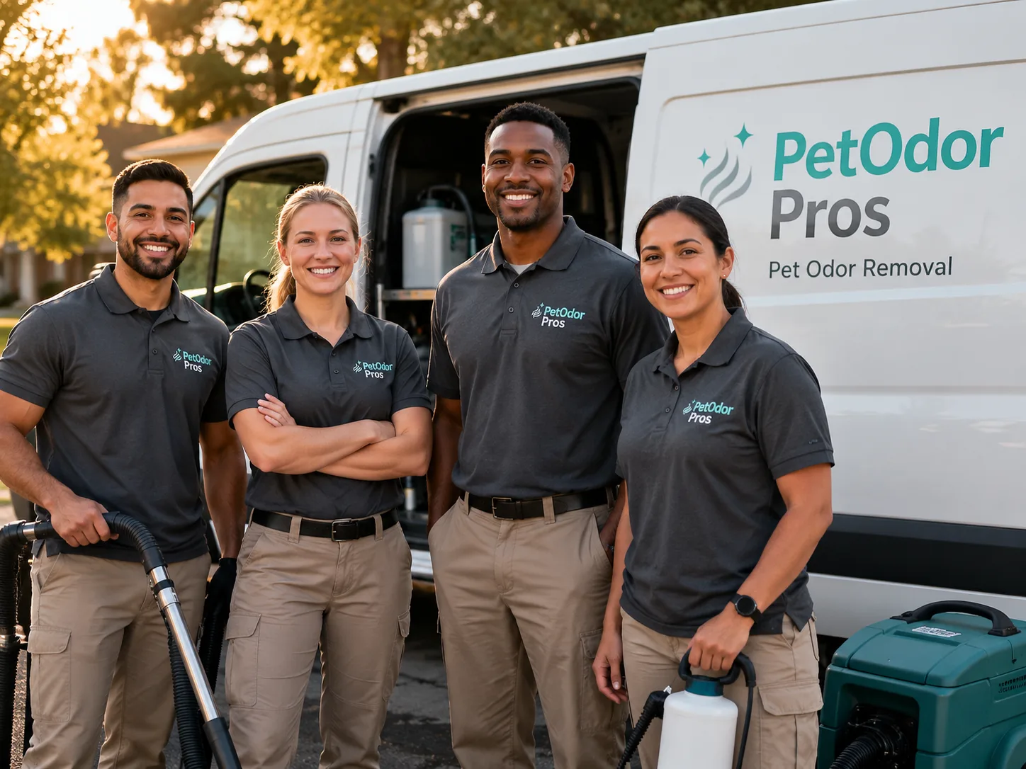 Pet Odor Removal team serving Aubrey, TX